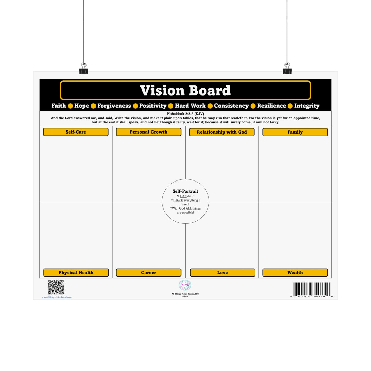 Adults Vision Boards