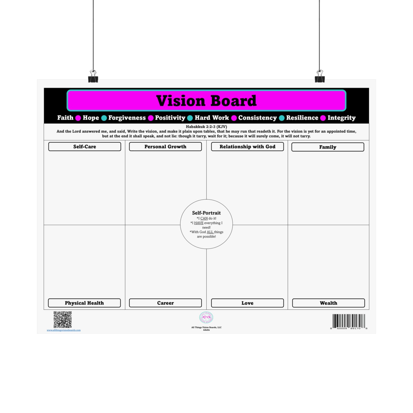 Adults Vision Boards