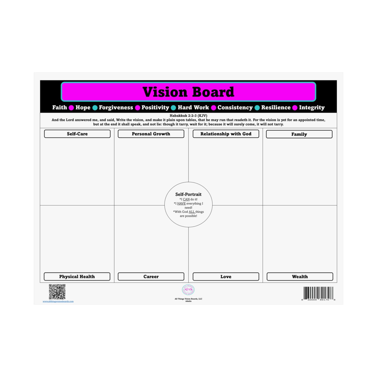 Adults Vision Boards