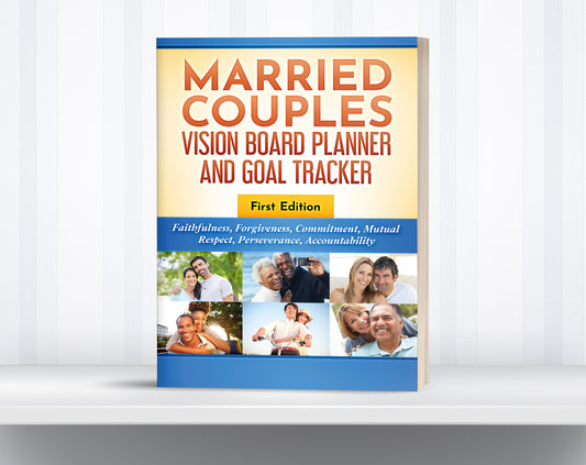 Married Couples Vision Board Planner and Goal Tracker